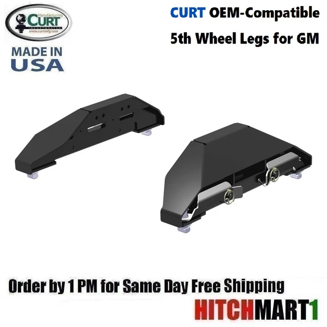 Curt 2016 Chevy Gmc Pickup Compatible 5Th Wheel Trailer Hitch Leg Kit #16025
