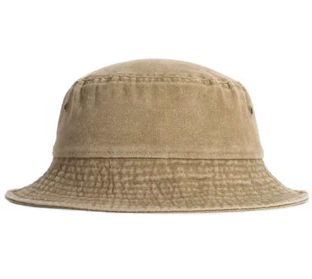 Unisex WASHED COTTON Bucket Hat FISHERMAN HAT