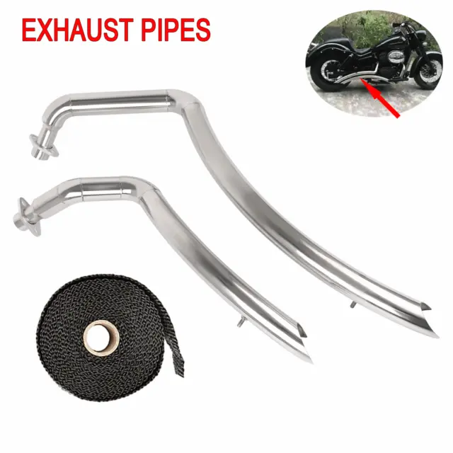 Exhaust System Muffler Pipes For Honda Shadow Aero750 Shadow Spirit 750 VT750