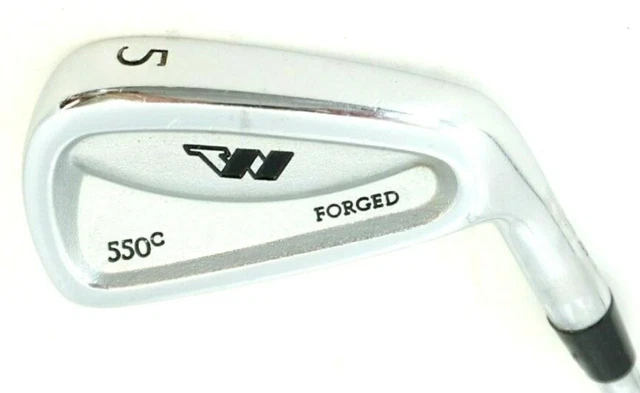 Wishon Golf 550C Forged 5 Iron Stiff Steel Shaft CrestGolf Grip