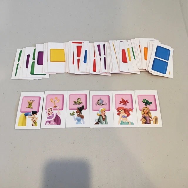 2012-candy-land-disney-princess-edition-replacement-parts-64-cards