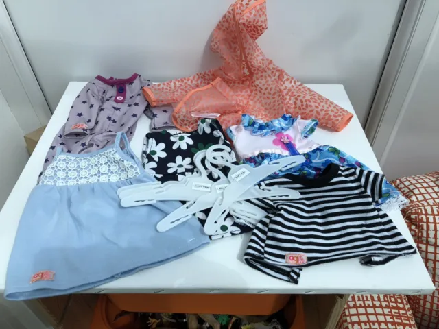 6 OG 18” Our Generation Dolls Clothes 4 Are OG  Marked, 2 Unbranded With Hangers