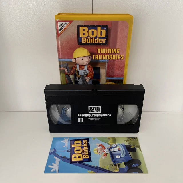 BOB THE BUILDER Building Friendships VHS+Insert Good Condition VHS Hit ...