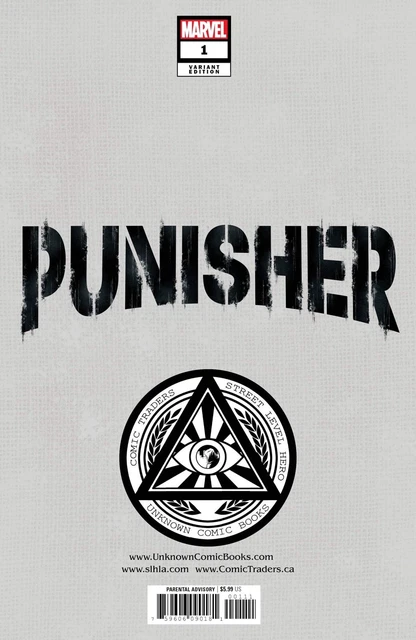 🔥💀 PUNISHER #1 VARIANT SET MOMOKO & BARENDS 616 Trade Dress LTD 3000 3