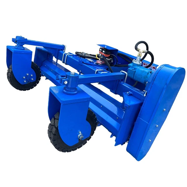 72" Skid Steer Attachment Harley Soil Conditioner Power Landscape Rake