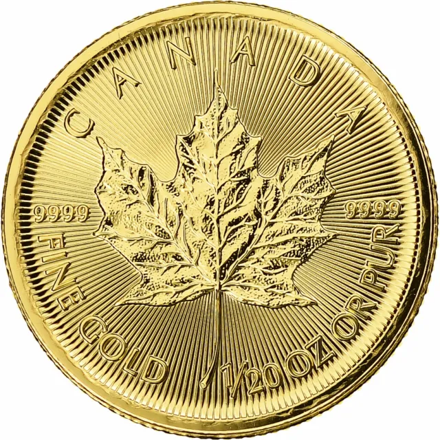 [#1271275] Canada, Elizabeth II, Dollar, 1/20 Oz, Maple Leaf, 2016, Ottawa, Proo