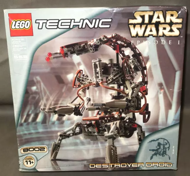 SEALED LEGO TECHNIC 8002 Star Wars Episode I Destroyer Droid $284.86 -  PicClick