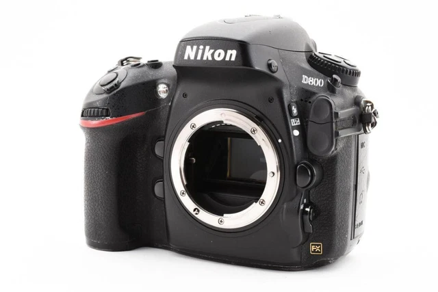 Near Mint Nikon D800 6.1 MP Digital SLR Camera Body Black F/S  Japan