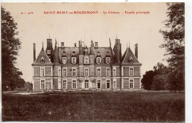 SAINT REMY EN BOUZEMONT - Marne - CPA 51 - le chateau
