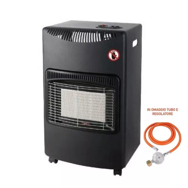 Stufa  Gas Gpl  4200W 3 Livelli Di Potenza Riscalda Fino A 80Mq Staylux