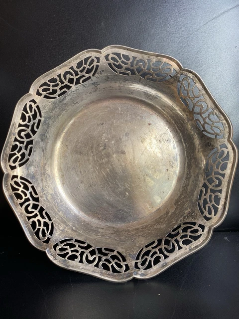 Elegance Servierschale Edelstahl - Gehämmert 20x20cm Für Salat & Lebensmittel