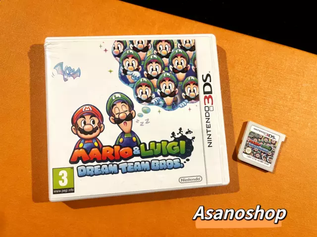 MARIO & LUIGI DREAM TEAM BROS  NINTENDO 3DS -- sans notice