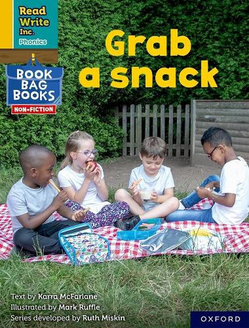 READ WRITE INC. Phonics: Grab a snack (Yellow Set 5 NF Book Bag Book 4 ...