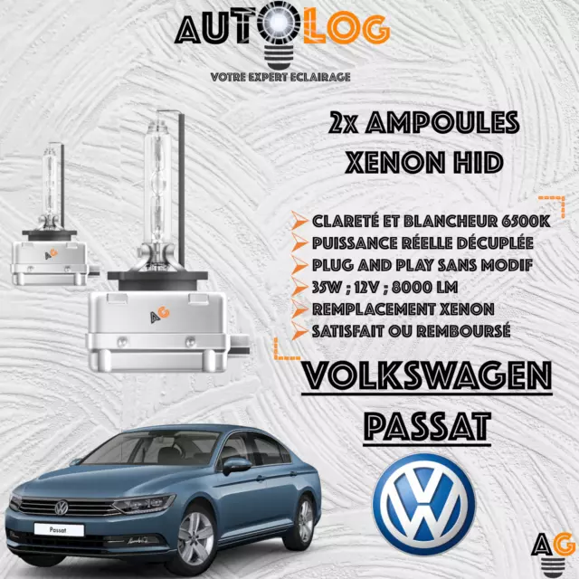 ✅ KIT 2x AMPOULES XENON HID VOLKSWAGEN PASSAT ✅