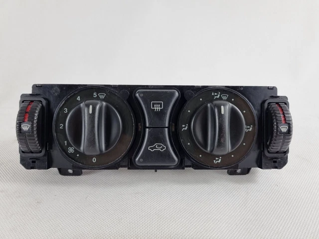 Mercedes Benz MB E Class W202 W210 Climate Control Heater Switch Console #150
