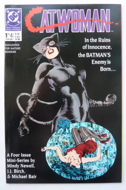 Catwoman #1 (1 of 4) - DC Comics February 1989 F/VF 7.0