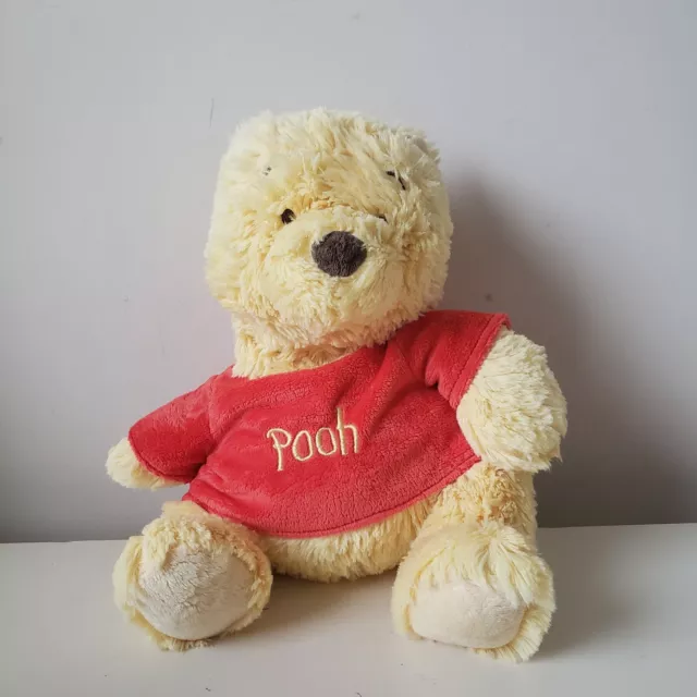 Walt Disney Winnie the Pooh Plush Crinkle Ears Baby Stuffed Bear Toy 12”