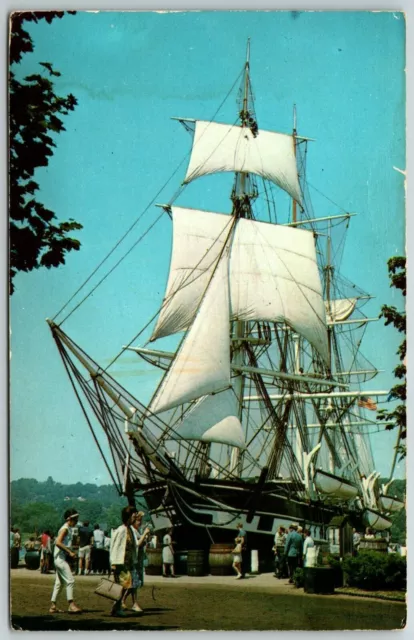 The Charles W. Morgan, "Old Whalers", Mystic, Connecticut - Postcard
