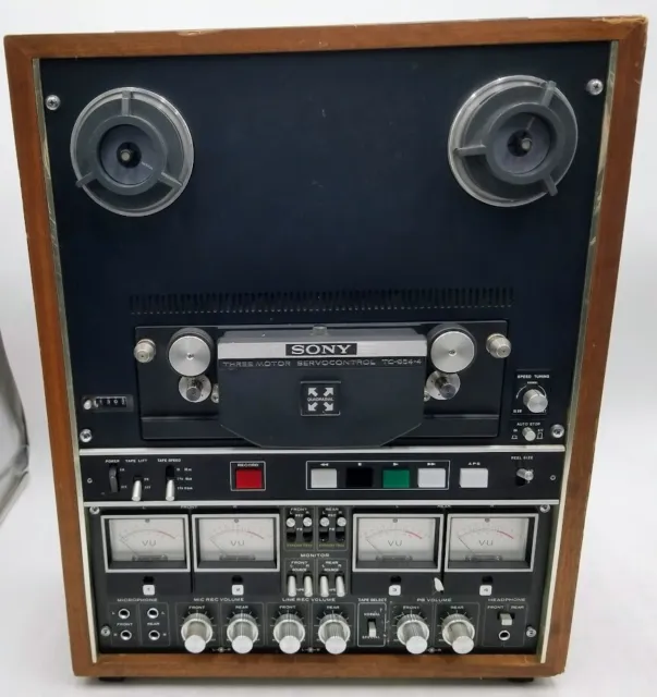SONY TC-378 RARE Vintage Reel to Reel Player Recorder W/ Dust