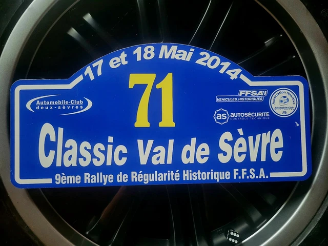 PLAQUE DE RALLYE TOUR AUTO 1997. EUR 25,00 - FR