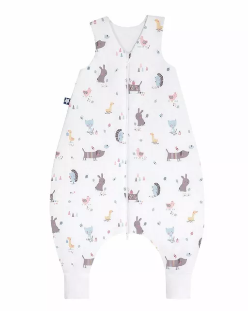 Nuevo saco de dormir Julius Zöllner bebé niños 18-36 meses/92 cm animales locos