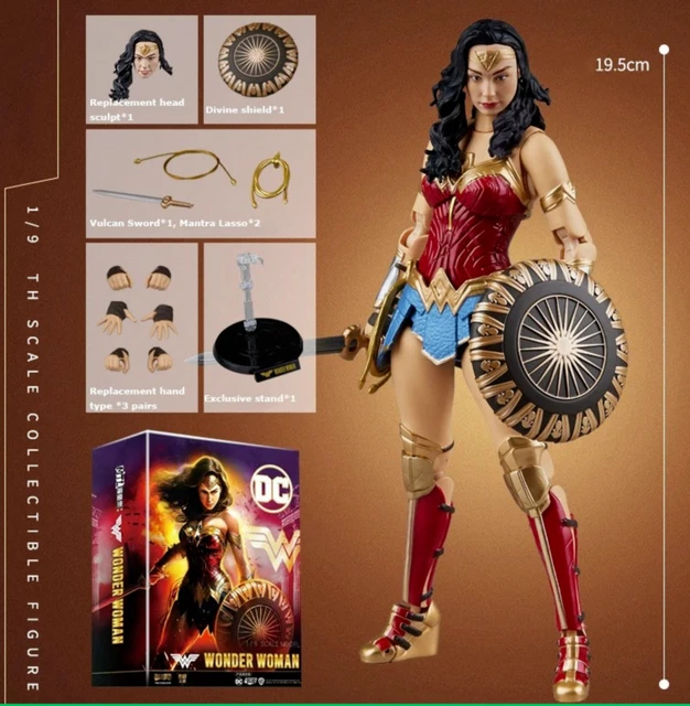 Figurine Wonder Woman (Gal Gadot) 30 Cm – Collection, Neuve Sous Blister