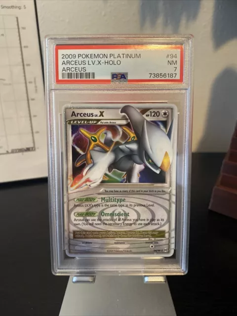 POKEMON PLATINUM ARCEUS LV X #94 ULTRA RARE HOLO FOIL PSA 10 GEM MINT  #28384652