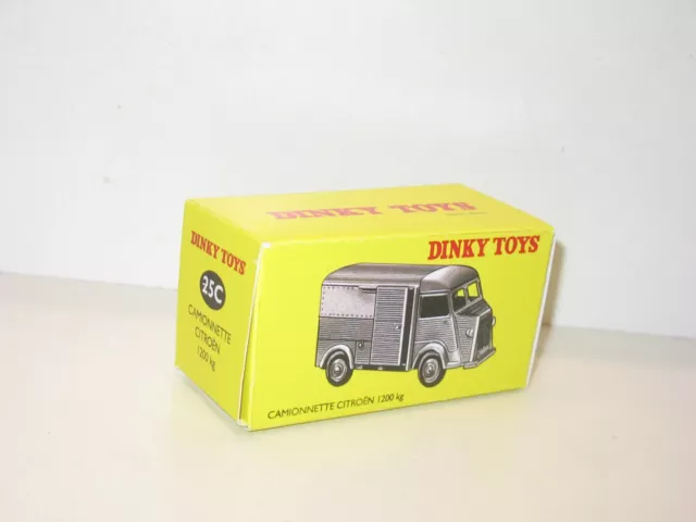 n38, BOITE dinky toys  citroen tube 1200kg, repro ref 25C