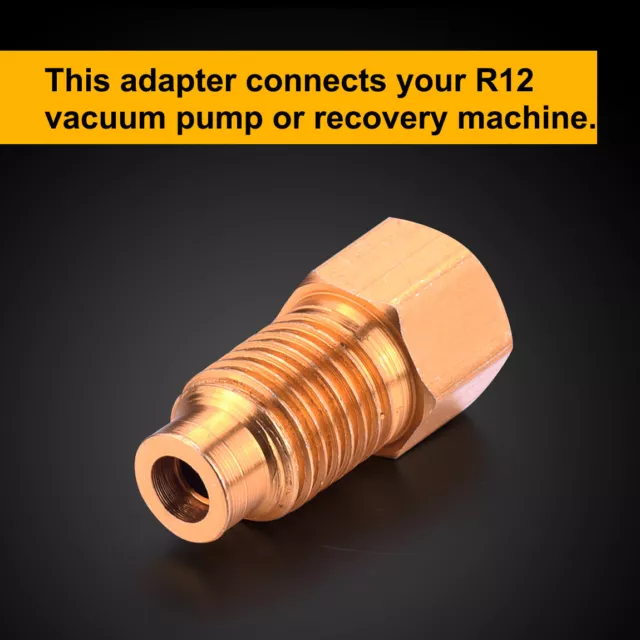 R12 auf R134a Adapter Konverter Kupplung Stecker passt Klimaanlage Schlauch von R134a Messgeräte 2