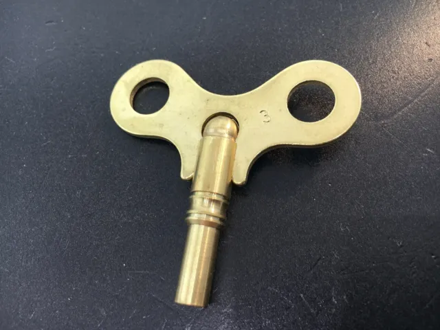 Seth Thomas Helmsman Corsair Clock Replacement Key 3 mm. or .118 inches