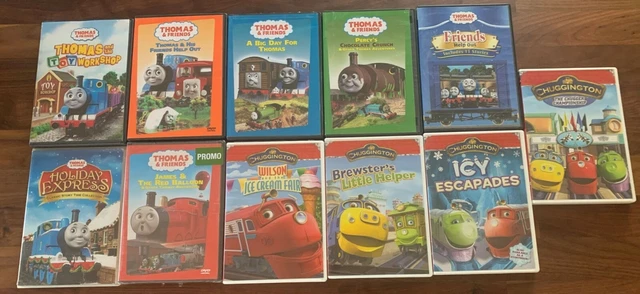 thomas-the-train-and-chuggington-11-dvd-lot-32-76-picclick-uk