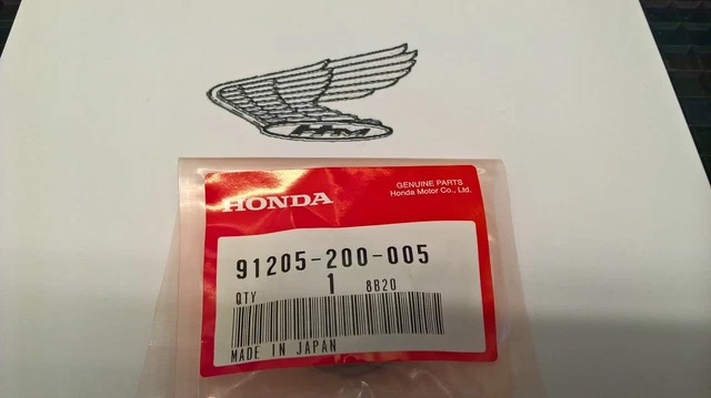 Honda CB500 four K0, K1, K2 SOHC Clutch adjuster seal, 91205 200 005
