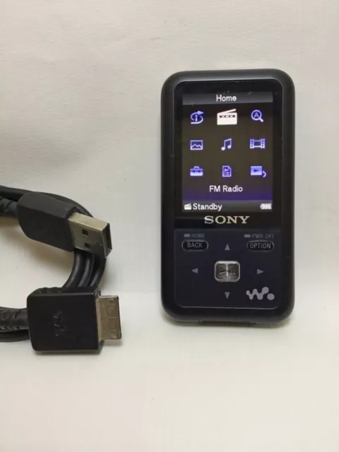 Sony Walkman NWZ-S615F (Noir, 2 Go) Lecteur multimédia numérique FM MP3