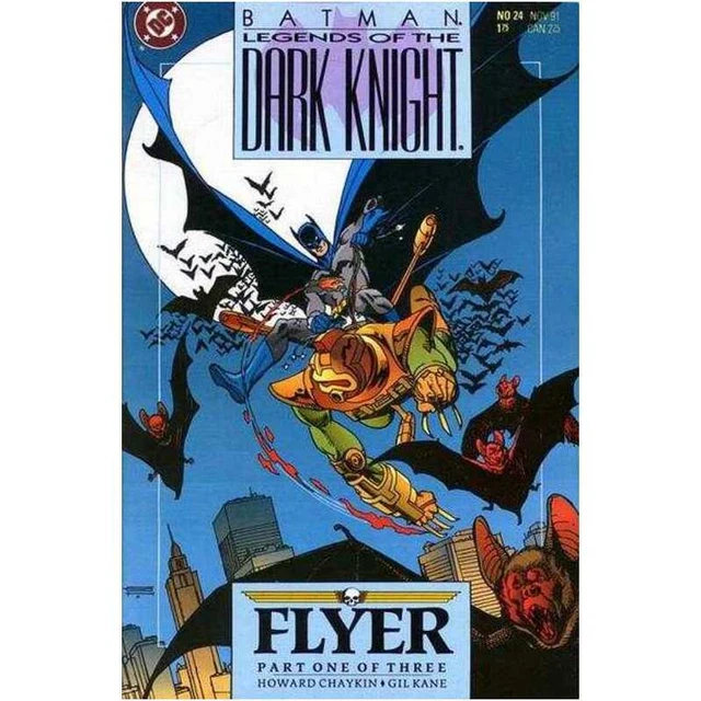 Batman: Legends of the Dark Knight #24 in Near Mint condition. DC comics [x