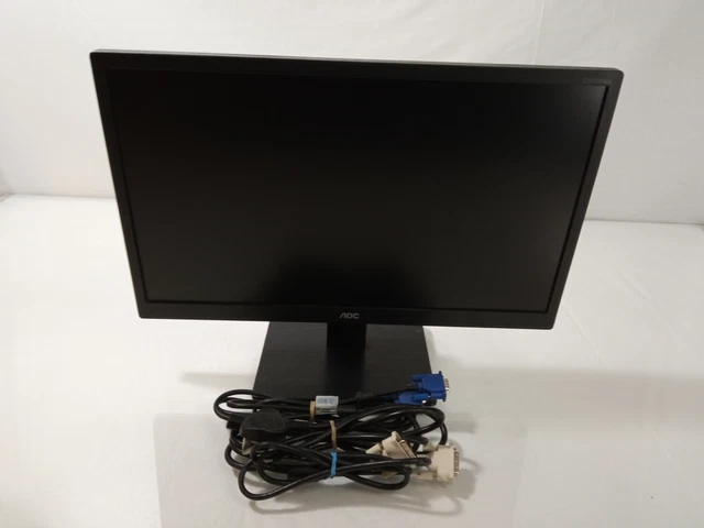 AOC E2275PWQU 22 inch VGA DVI-D DP HDMI 1920x1080 Monitor With Stand