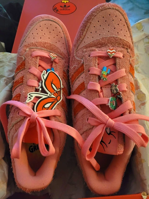 THE GRINCH × adidas Originals Forum Low CL Pink ID8895 US Women's Size ...