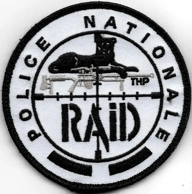 FRANKREICH France R.A.I.D.  Klett Police Nationale RAID Patch Polizei Abzeichen