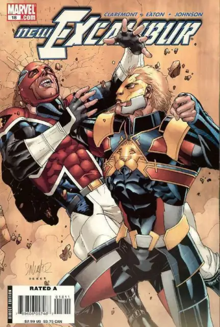 New Excalibur #18 Comic 2007 - Marvel Comics - Captain Britain Juggernaut X-Men