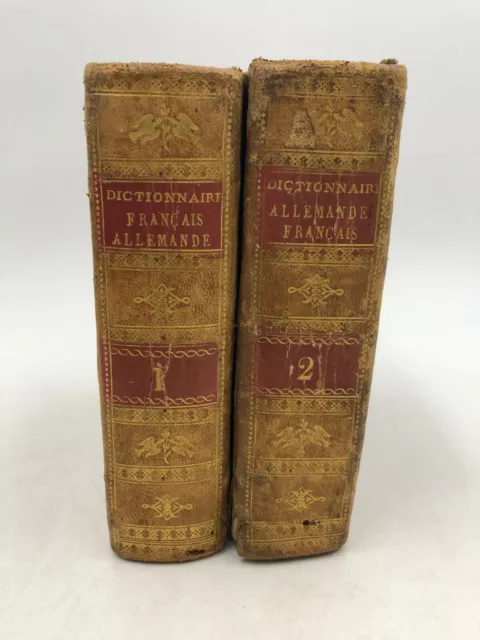 Dictionnaire de poche - Francais/Allemand - 1813 / 2 Vols