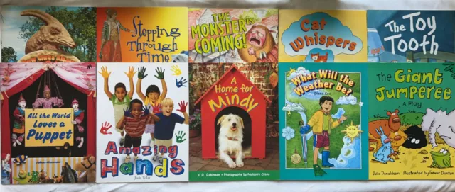 Lot of 44 Rigby Level Readers  Books AR 1.4  to 4.0 Levels 10 - 17 All Labeled