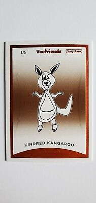 Kindred Kangaroo 1/5 VERY RARE #142 VEEFRIENDS Trading Card by ZEROCOOL Gary Vee