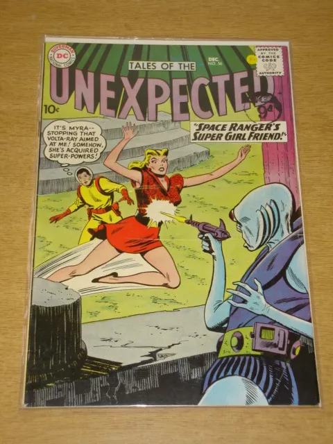 Tales Of The Unexpected #56 Fn (6.0) Dc Comics Dezember 1960 **