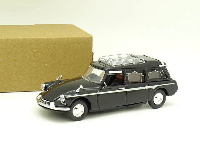 Miniature Rio SB 1/43 – Citroën DS ID 19 Break Orange 1958 – Collection (sans Boîte)