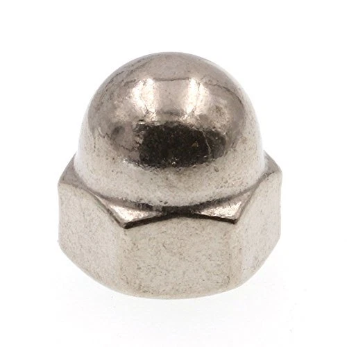 -Line 9077270 Acorn Cap Nuts #10-24 18-8 Stainless Steel 25 Pack