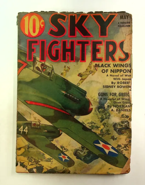 Sky Fighters Pulp May 1942 Vol. 27 #1 GD/VG 3.0