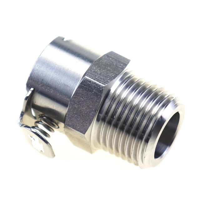 BMW PETROL TANK Fuel Pump Line Fitting Metal Quick Release Disconnect