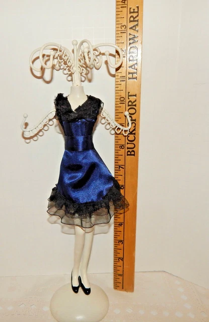 Metal Steel Wire  Frame Jewelry Tree Holder Counter Display Dress Form 13"
