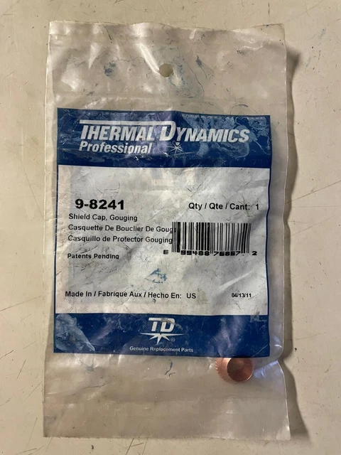 Thermal Dynamics 9-8241 98241 Gouging Shield Cap Genuine Replacement Part