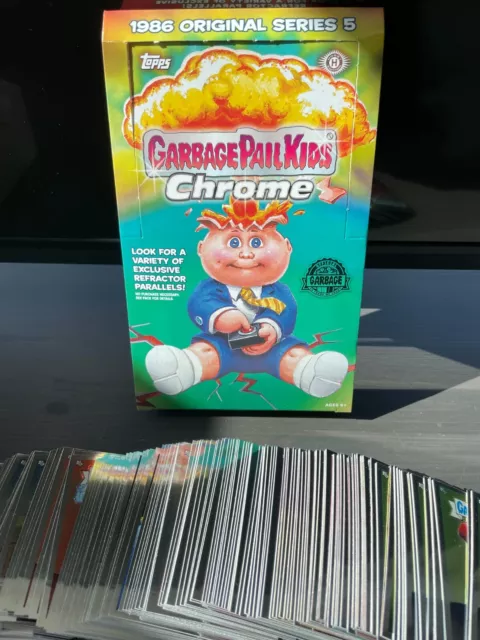 PICK YOUR Cards Garbage Pail Kids Chrome Series 5 card singles set MINT GPK 5th