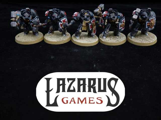 Warhammer 40K Space Marines x5 ASSAULT SQUAD OOP BNIB Box
